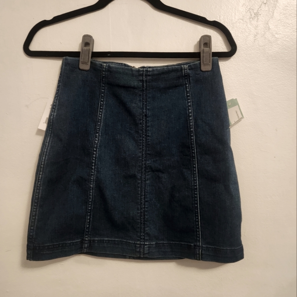 Jean Mini Skirt